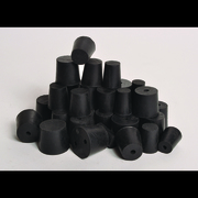 United Scientific Rubber Stoppers, Solid, #14 RST14-S